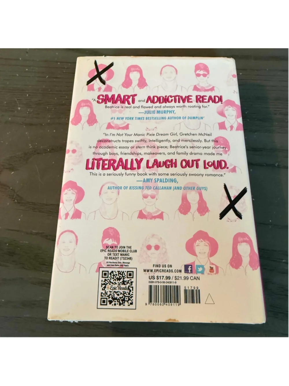 I'm Not Your Manic Pixie Dream Girl Hardcover by Gretchen McNeil